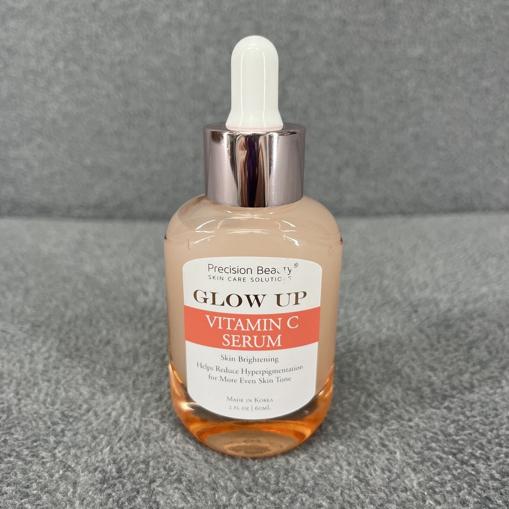 Precision Beauty Glow Up Vitamin C Face Serum Skin Brightening 2 fl oz New